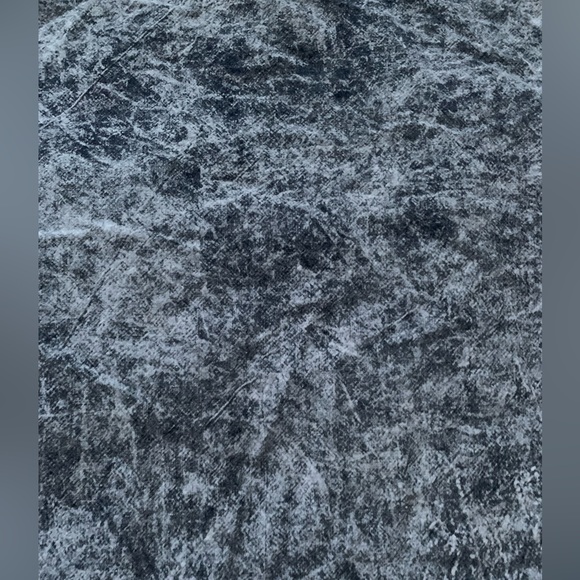 design Vintage 90’s Blue Semi-Distressed Long Sleeve Button-Up Shirt L PreOwned - Picture 14 of 15